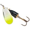Blue Fox Super Vibrax Classic Spinner - Chartreuse Tip Silver