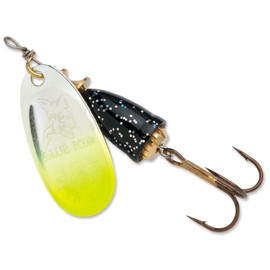 Blue Fox Super Vibrax Classic Spinner - Chartreuse Tip Silver - 5/8 oz.