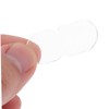 KOMBIUDA 120pcs Transparent Ear Stickers for Vertical Ear Discreet Cosmetic
