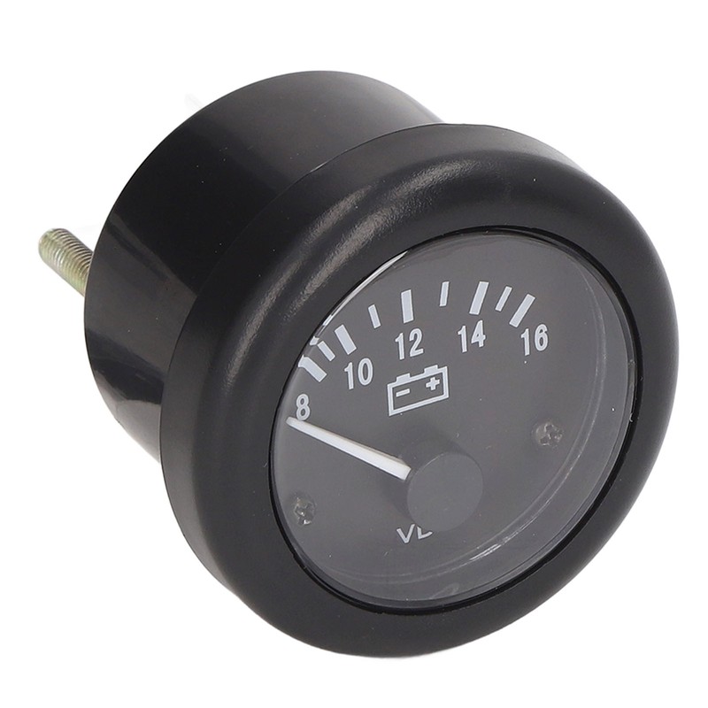 2in Diesel Engine Voltage Meter Automobile Generator Voltmeter Gauge 8‑16V