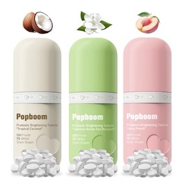 Popboom Probiotic Travel Size Mouthwash Tablets