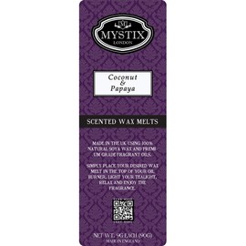 Mystix Coconut & Papaya Wax Melt, 90g