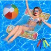 COSTOYFUN Swimming Pool Float Hammock & Beach ballsAdults 4-in-1 Multi-Purpose