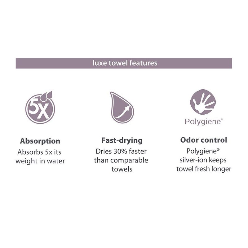 PackTowl LUXE BEACH TOWEL (ZESTY LICHEN)