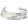 Dare to Dream Bangle Bracelet Inspiraional Cuff Band