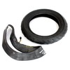 Tyre with Inner Tube 12.5 Inch Black Slick Tread Compatible