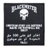 FOSTEX Garments Patch Blackwater - Caution Stay 100 Meters Back