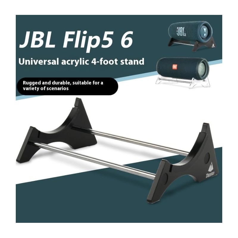 JBL Flip7/6/5/4 Bluetooth Sound Compatible Speaker Stand Holder Transparent Show