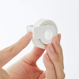 Plus Stationery Kit, team-demi 31-430 Team Demi Mending Tape + Dispenser, White
