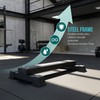 Steel Calf Raise Bar, Standing Calf Raise Platform Machine, Calf