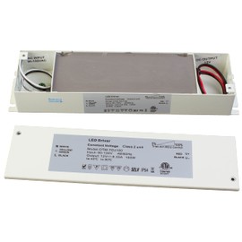 LEDupdates - Triac Dimmable LED Driver, ETL 100v-130v to 12v 100w DC Constant Voltage Junction Box Enclosed Power Supply for LED Strip Light Compatible with Lutron Leviton AC Wall Dimmer Control