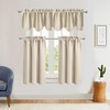 Aquazolax Window Treatments Curtain Valance Rod Pocket Top Scalloped Valance