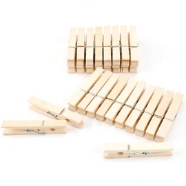 50 PCS Wood Clip, Clothes Pins, Mini Clothes Pins, Wooden Photo Clips, Wooden Clothespins, Pins for Clothing, Clothes Pins Wooden, Clothes Pins Outdoor, Wooden Clamp for Crafts Hanging Photos, Wooden