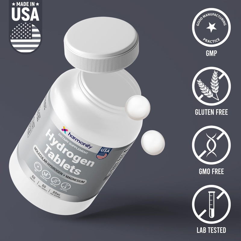 Hydrogen Water Tablets for Drinking Water - Molecular Hydrogen +