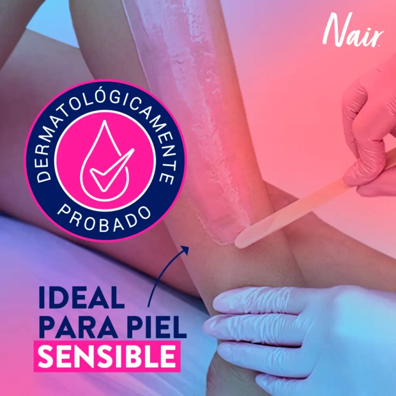 Nair Cera Depiladora Divine Corporal Tarro 100 Marca Probada Por