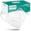 LEMENT KN95 Face Masks,100 Pack Breathable Cup Dust Disposable Masks