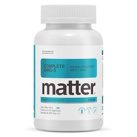 Matter Complete OMG-3, Aceite de Pescado con Omega 3 MaxSimil, Máxima Absorción de EPA y DHA, Apoyo Cardiovascular, Cerebral y Visual, Opción de 60 o 