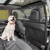 Feestars Dog Barrier for SUV Truck,56" Car Divider for Pet,