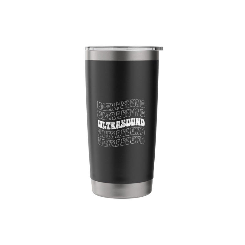 Vintage Ultrasound Technologist Ultrasound Tech Sonographer Stainless Steel Insulated Tumbler