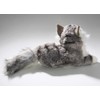 Cat, Maine Coon, 12 inches, 30cm, Plush Toy, Soft Toy,