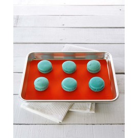 GIR: Get It Right Premium Silicone Baking Mat - Non-Stick, Heat Resistant for Cooking, and Baking Quarter Sheet - 9 x 12, Red
