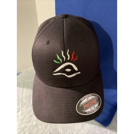 Yupoong FlexFit AYU Day Club @ Resorts World Las Vegas Black FlexFit Hat Cap Small-Medium