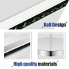 Aluminum Slide Check Rack with 2 Pcs Receipt Holder Spike