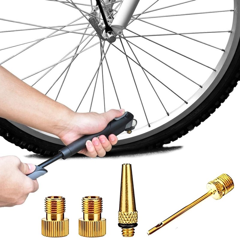 WeddHuis Bicycle Valve Adapter Set, Bicycle Adapter Valve, Car Valve