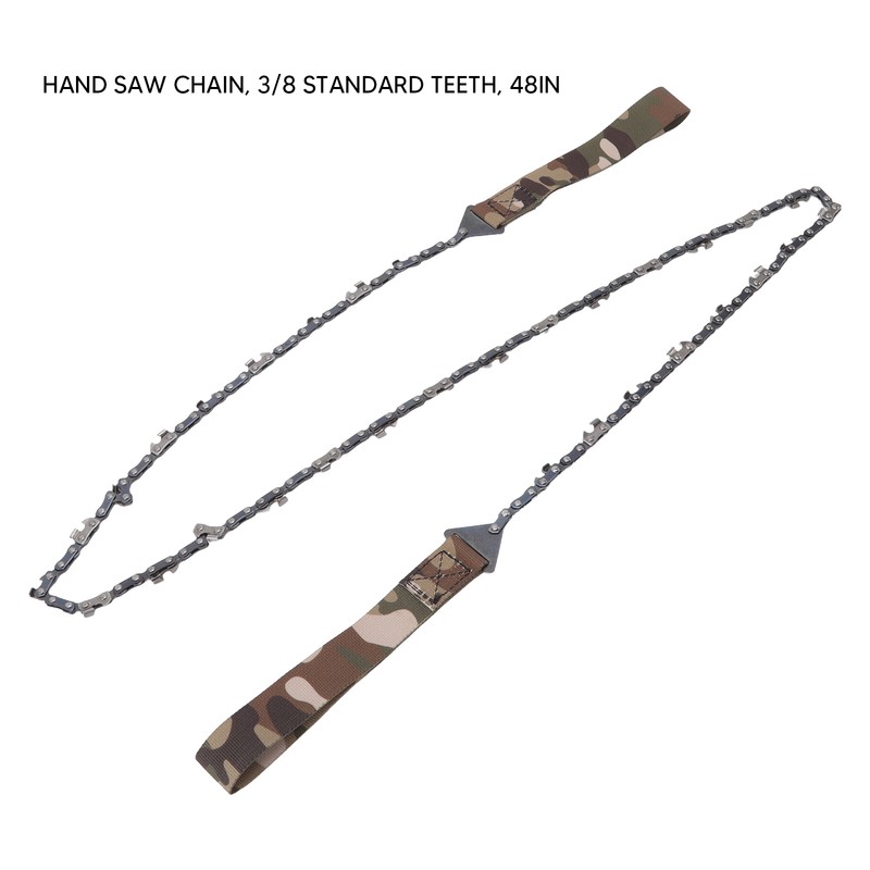 Hand Chain Saw 48in Foldable Portable Outdoor Pocket Chain Saw