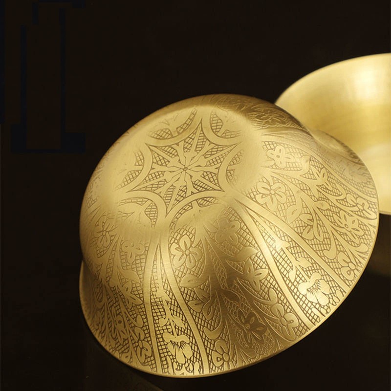 Nwsrayu 3 inch Copper Offering Bowl Tibetan Bowl Holy Water