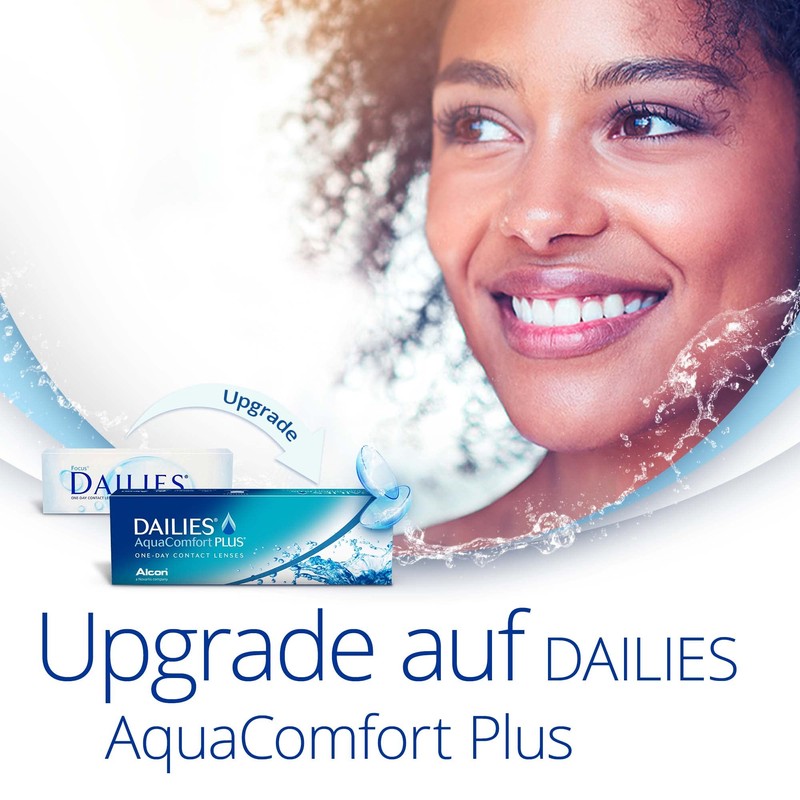 Dailies All Day Comfort Tageslinsen weich, 90 Stück, BC 8.6