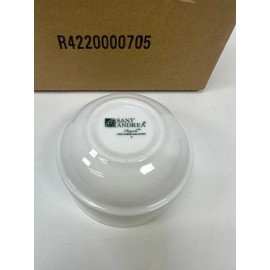 Sant' Andrea 6pcs Sant' Andrea Royale 9.5 oz Stackable White Porcelain Soup/Bouillon Bowl