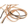 [Whites Boots] Genuine Leather Boots Lace (Shoelaces), Braun