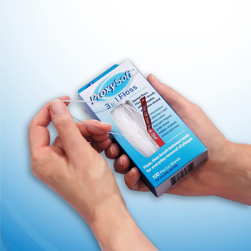 ProxySoft 3-in-1 Floss - 2pk (200 Strands)