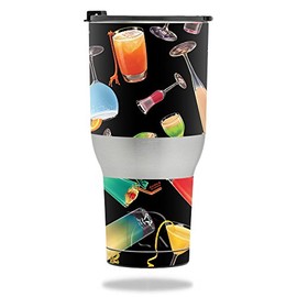 MightySkins Skin Compatible with RTIC Tumbler 40 oz. (2017) - Cocktail Therapy | Protective, Durable, and Unique Vinyl Decal wrap Cover | Easy to Apply, Remove, and Change Styles | Made in The USA