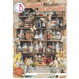 Ciao Bella Cabinet Of Curiosities Ephemera Book & Junk Journal - Scrapbooking/Paper Crafts