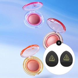 3CE (현대Hmall)틴티드 에디션 3CE 바운시 블러 밤+바운시 핑거 퍼프 (Hyundai Hmall) Tinted Edition 3CE Bouncy Blur Balm + Bouncy Finger Puff