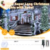 Ollny Outdoor Christmas Lights 1000LED 328FT, Cool White Fairy Lights