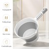 Qancesd Folding Water Ladle Collapsible Water Dipper Water Scoop Foldable