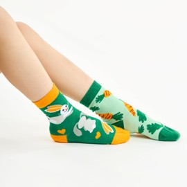 Dedoles Unisex Socks, for Women, Men and Children, Cotton, Many Fun Designs, Football, Bicycle, Horses, Plants, Fire Brigade, Gift, Different Left and Right Designs