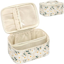 Makeup Brush Holder Travel, Compact Lightweight Accessory for Travel and Daily Use - OCHEAL Makeup Makeup Cute Girls