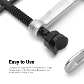 Capri Tools V-Pad for 8-Inch All Steel Bar Clamp