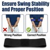 NADUSEP Golf Wrist Brace with Arm Band, Golf Swing Training