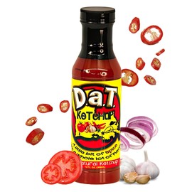D.a.T. Ketchup, Gluten Free, No MSG, No Preservatives, All Natural, No High Fructose Corn Syrup, 12 oz (1 Pack)