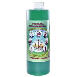 Mistic 1 Bottle 7 African Powers Spiritual Water AGUA ESPIRITUAL 16OZ - Religious Magick Pagan