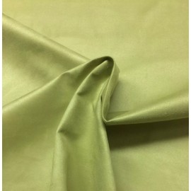 BALLARD DESIGNS MICROFIBER LIME GREEN SUEDE TYPE FURNITURE FABRIC BY YARD 56" W