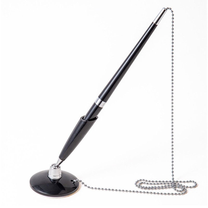 diyfixlcd 6 Pieces Desk Pen with Ball Chain Secure Pen