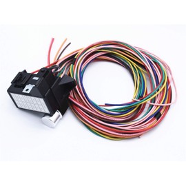 Universal 14 Circuit Wire Harness 12V Street Hot Rat Muscle Rod Wiring
