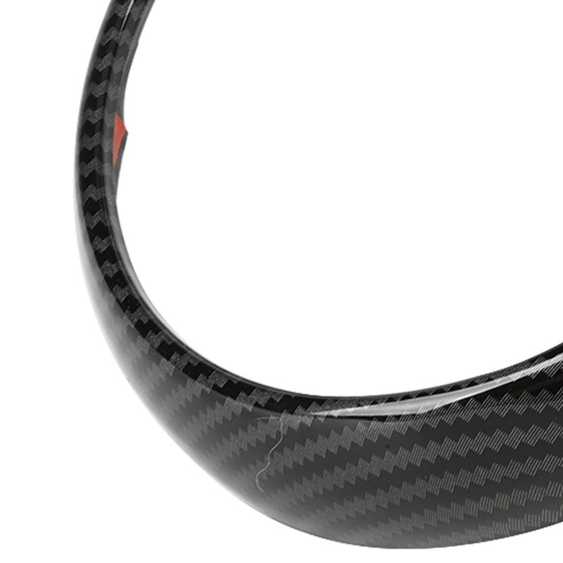 Car Dashboard Cover Edge Trim Decoration Ring Carbon Fibre Style