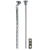 PF WaterWorks PF0906-CH Universal Lavatory Pop-Up Drain Lift Rod, Linkage,